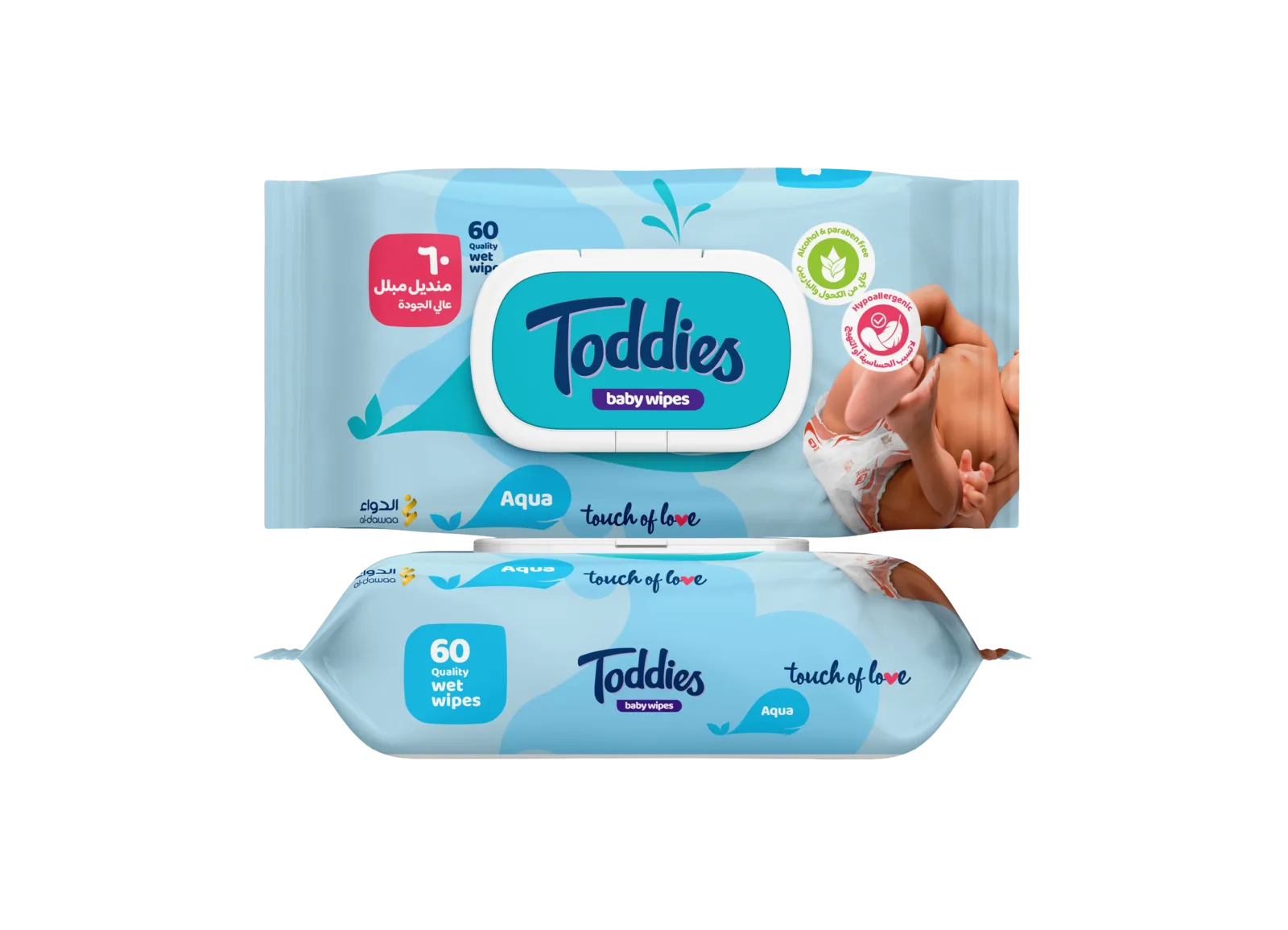 toddie wipes aqua