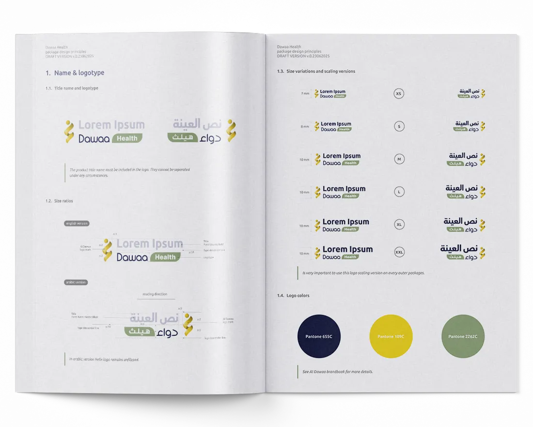 dawaa health desing principles document